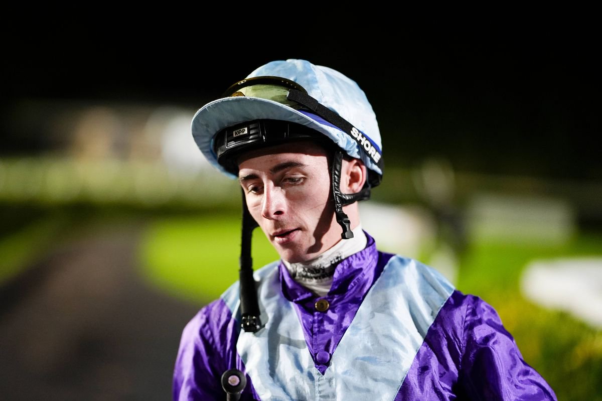 SUNBURY, ENGLAND - OCTOBER 14: Rossa Ryan poses at Kempton Park Racecourse on October 14, 2026 in Sunbury, England. (Photo by Alan Crowhurst/Getty Images)