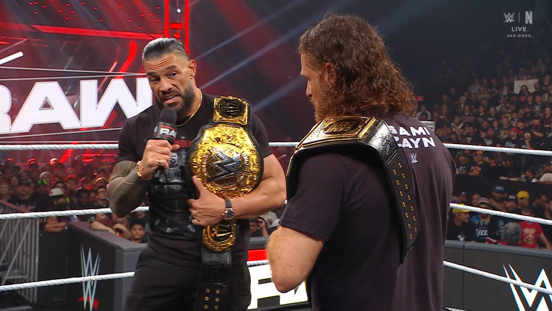 Roman Reigns, Sami Zayn