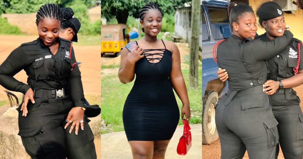 Ama Serwaa Dufie: Ghanaian Police Officer stuns fans with 6 Photos