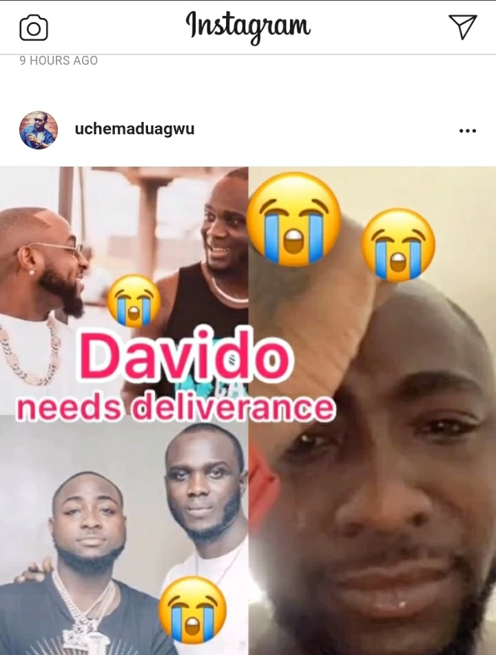 "Davido Go For 7 Days Deliverance, It's no Longer Natural Seeing People Around You Die" - Maduagwu dcc4df232de54b71b6dd0a6472dba57b?quality=uhq&format=webp&resize=720 - "Davido Go For 7 Days Deliverance, It's no Longer Natural Seeing People Around You Die" - Maduagwu
