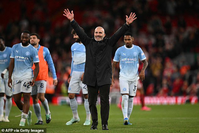 The Italian has led City to seven wins from seven to begin the Premier League season