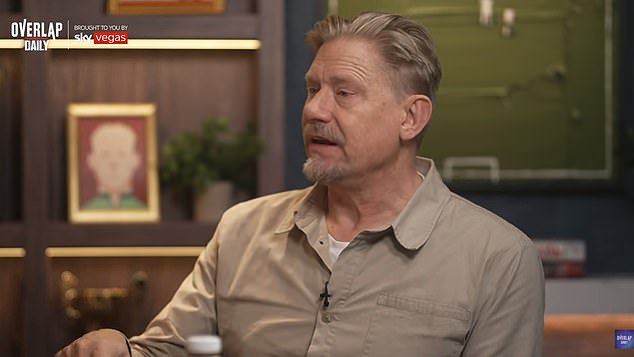 Schmeichel has slammed former Man United manager Erik ten Hag for 'stirring the pot' with his recent comments that criticised the club (Source: overlapdaily/YouTube)