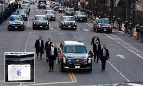 Seven 'Beast' limos with four presidents makes Biden's inauguration the  biggest procession ever | Daily Mail Online