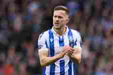 Will Vaulks of Sheffield Wednesday gestures during the Sky Bet Championship match between Sheffield Wednesday and Stoke City at Hillsborough on Apr...