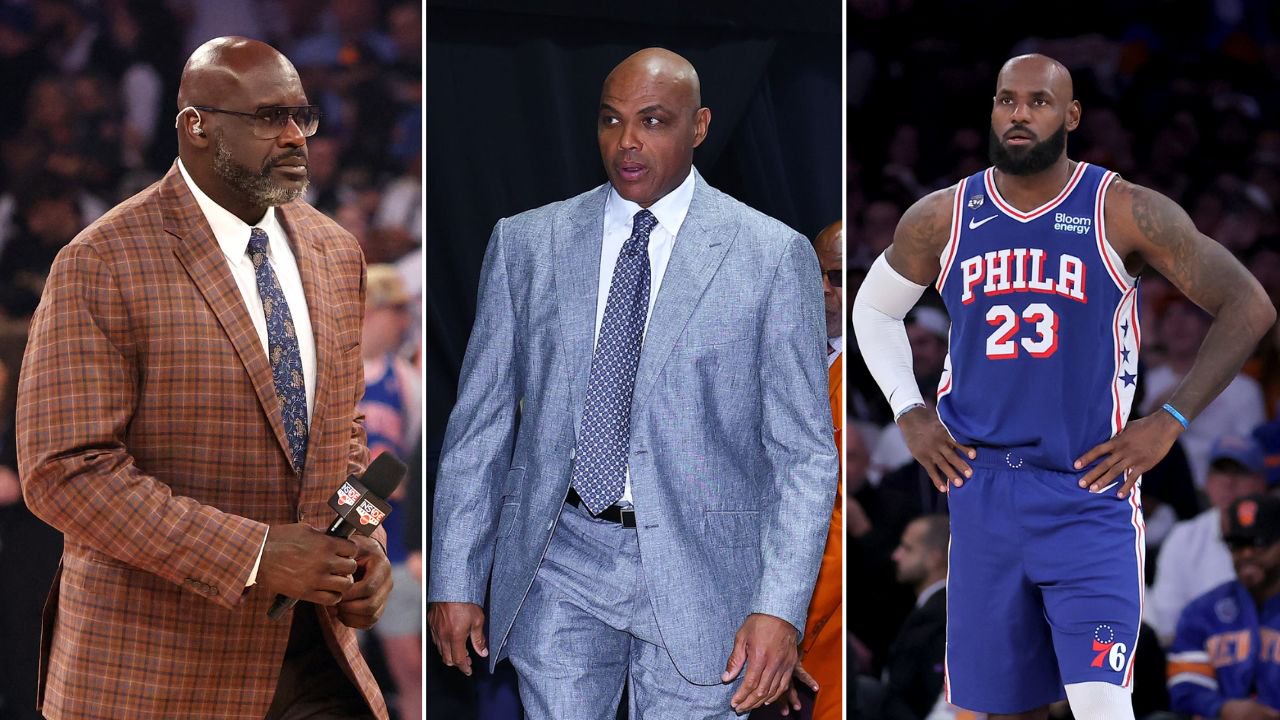 Charles Barkley Fiercely Pushes Back On LeBron James' GOAT Debate As Shaquille O'Neal Backs Bold Claim