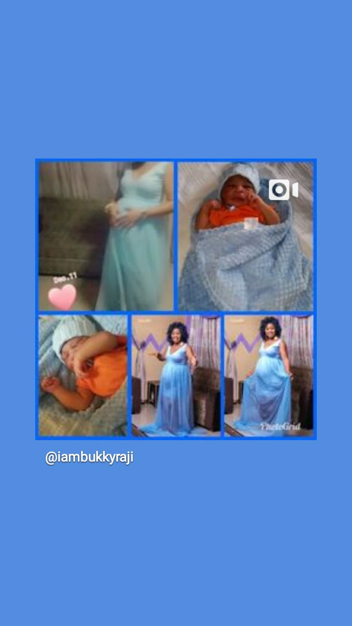 Actress Bukky Raji Welcomes A New Baby Boy. Congratulations to Her