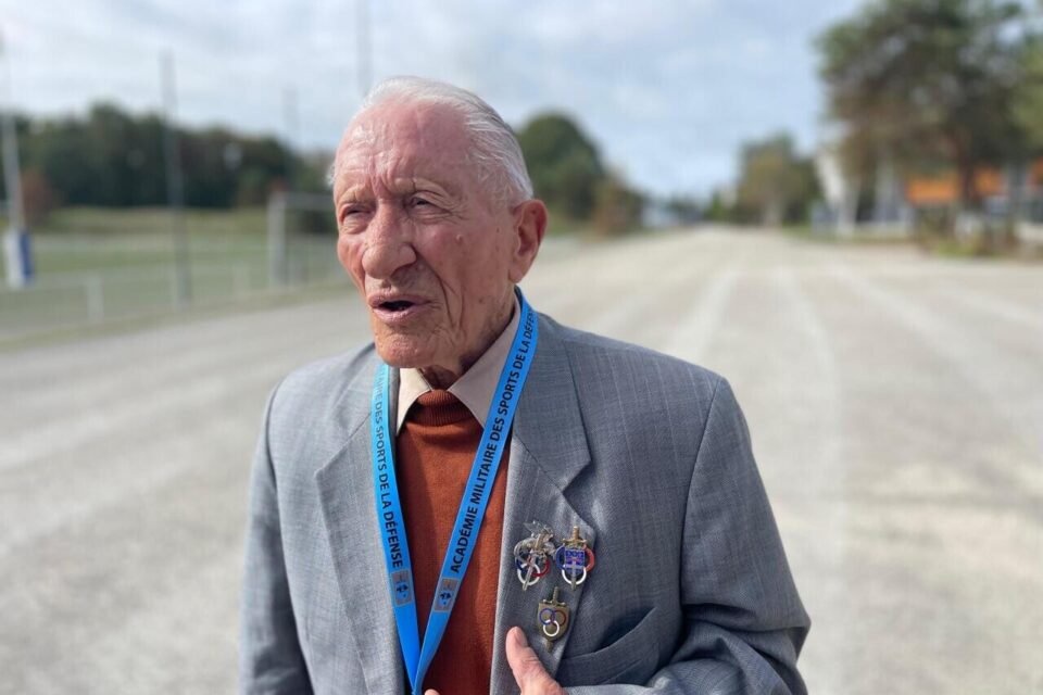 Daniel Biget, le doyen du bataillon de Joinville