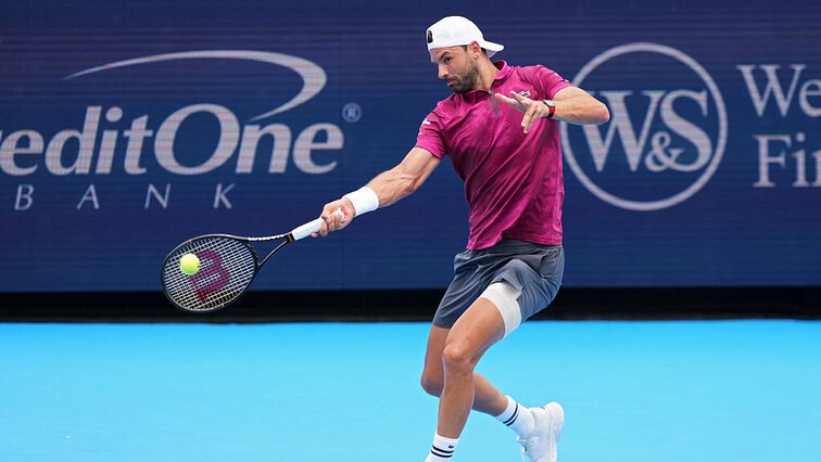 Grigor Dimitrov kämpft weiter