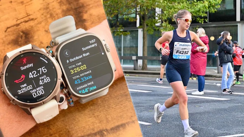Apple Watch Ultra 4 and Garmin Fenix 9 Pro/Jane McGuire.