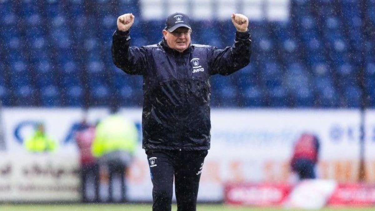 Falkirk manager John McGlynn