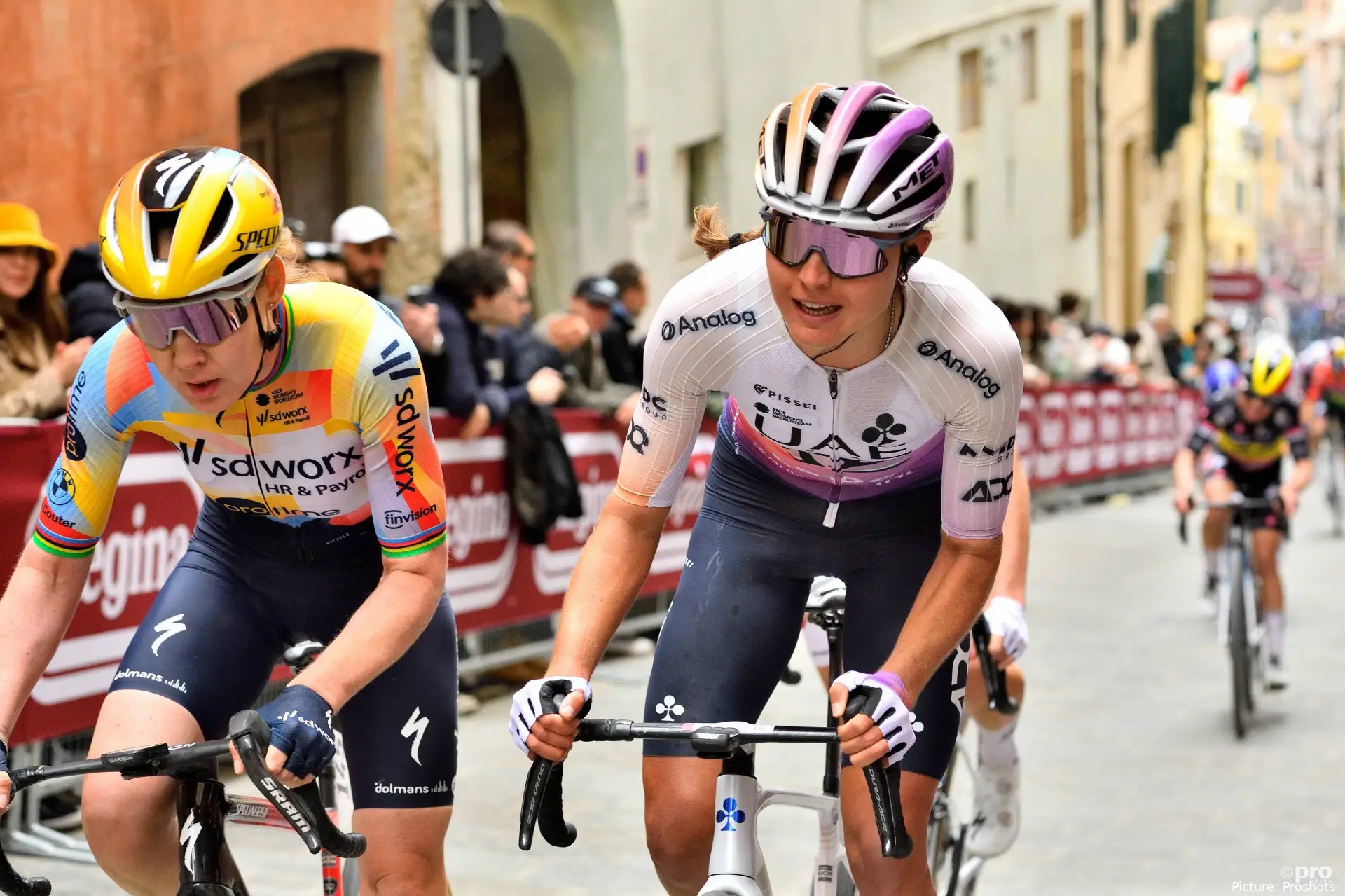 Paula Blasi at Strade Bianche Donne 2026