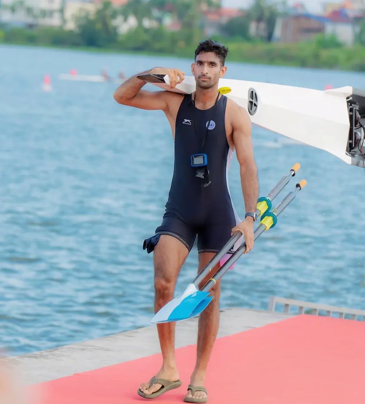Salman Khan won bronze at the Asian Games 2026. (Image: Instagram/@salman_khan_rowing)