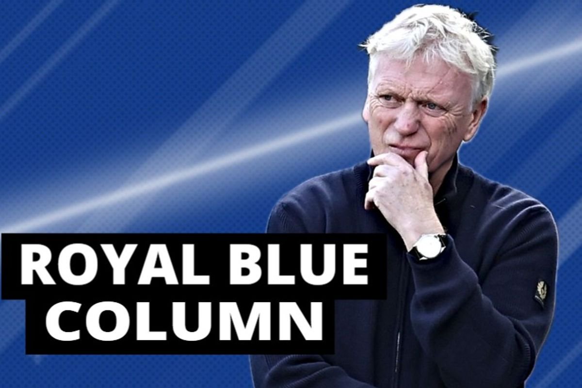 Everton manager David Moyes during the 2-0 defeat to Chelsea as his side were beaten for the first time this season