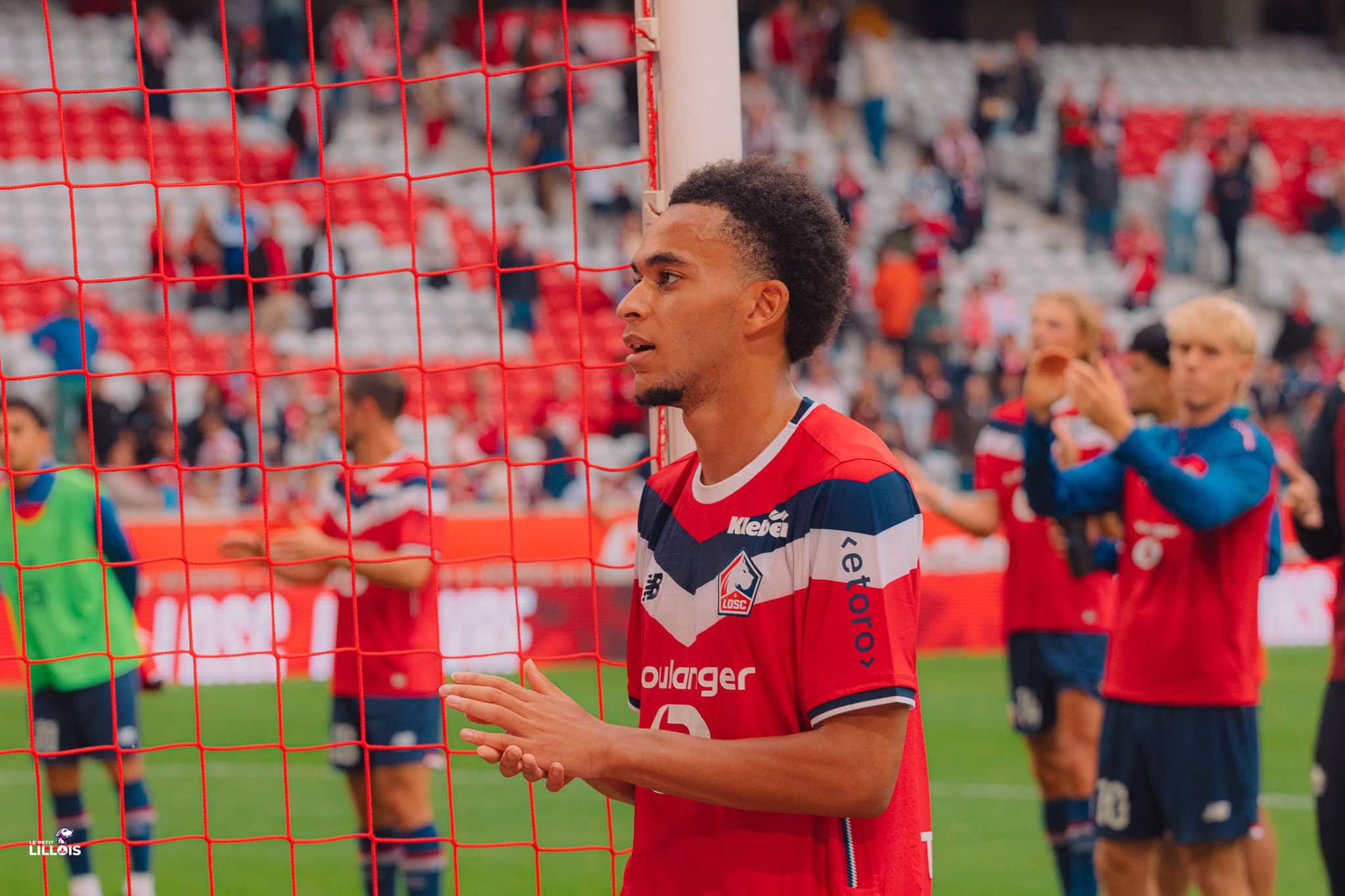 Ethan Mbappé, ailier droit du LOSC.