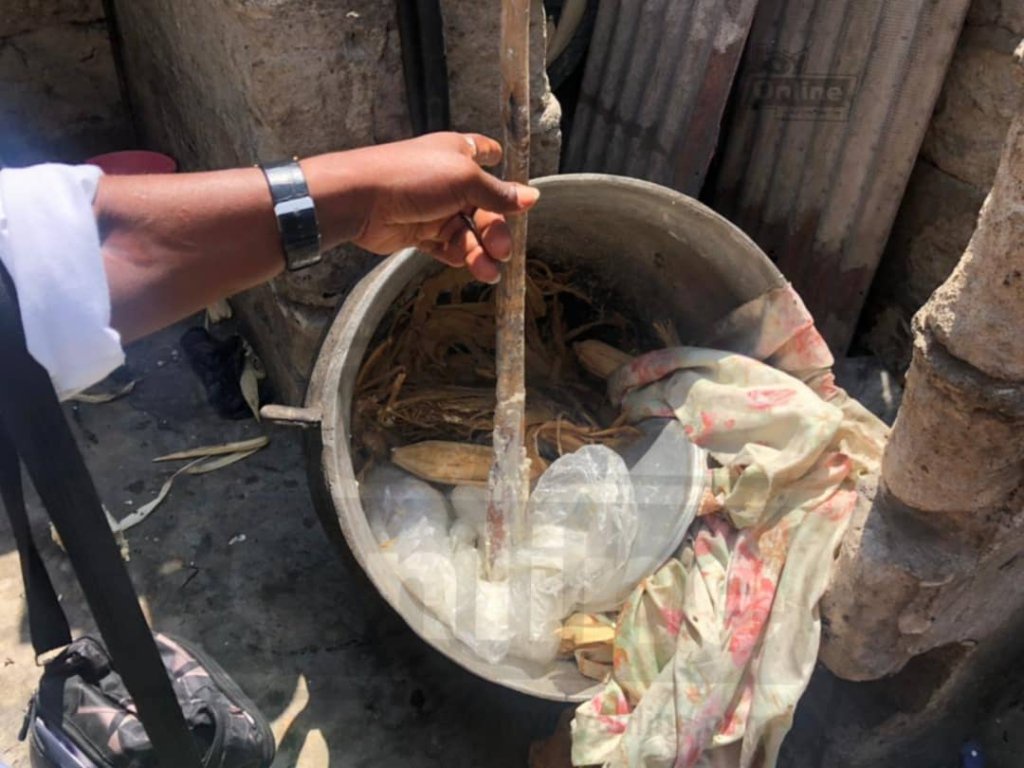 AMA officials clamp down on unhygienic kenkey joints, seize fermented dough
