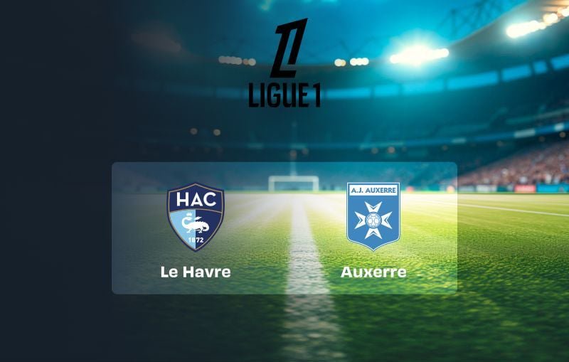 Ligue 1 2027 - Le Havre - Auxerre (image d'illustration)