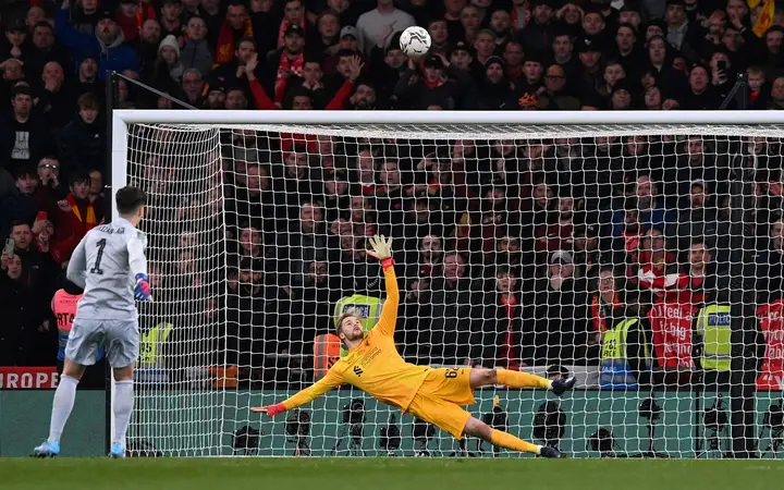 Liverpool win Carabao Cup on penalties after Chelsea keeper Kepa Arrizabalaga blasts spot-kick over bar