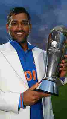 MS Dhoni Champions Trophy Twitter BCCI