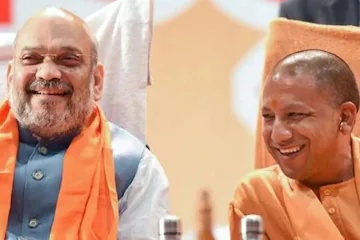 अमित शाह और सीएम योगी की फाइल फोटो