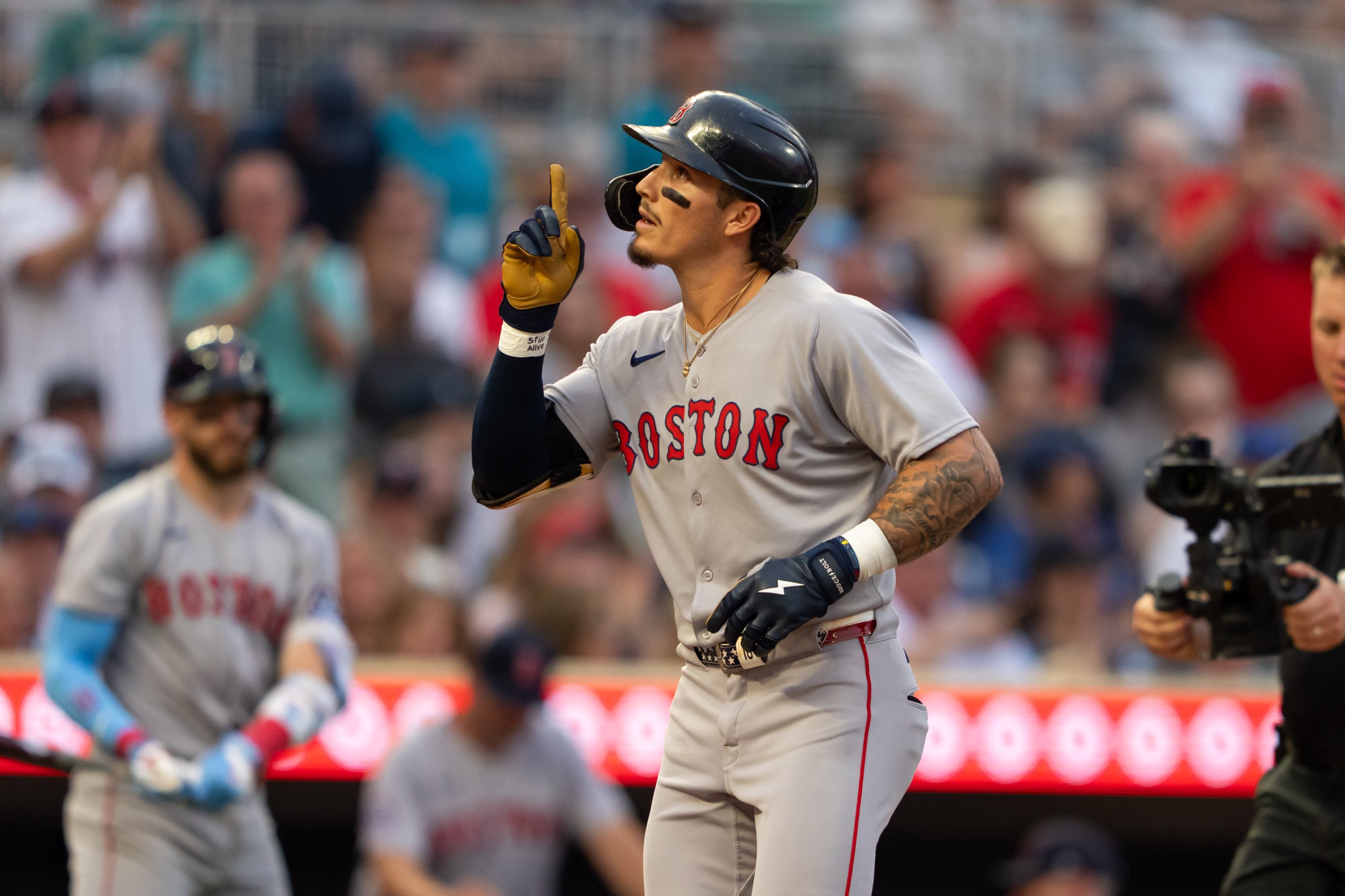 Boston Red Sox outfielder Jarren Duran