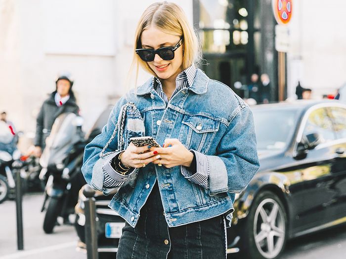 How to Wear the Oversize Denim Jacket Trend | Who What Wear UK