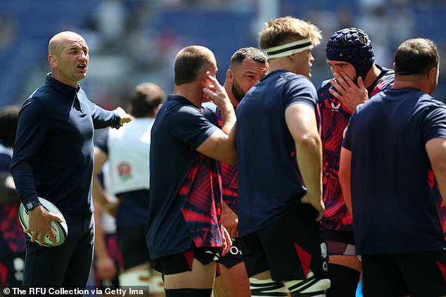 Steve Borthwick (left) has put his England players on notice with less than a year to go to the World Cup