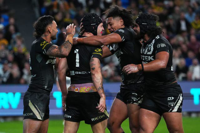 Ponga wasn’t bothered by flashing his pants
