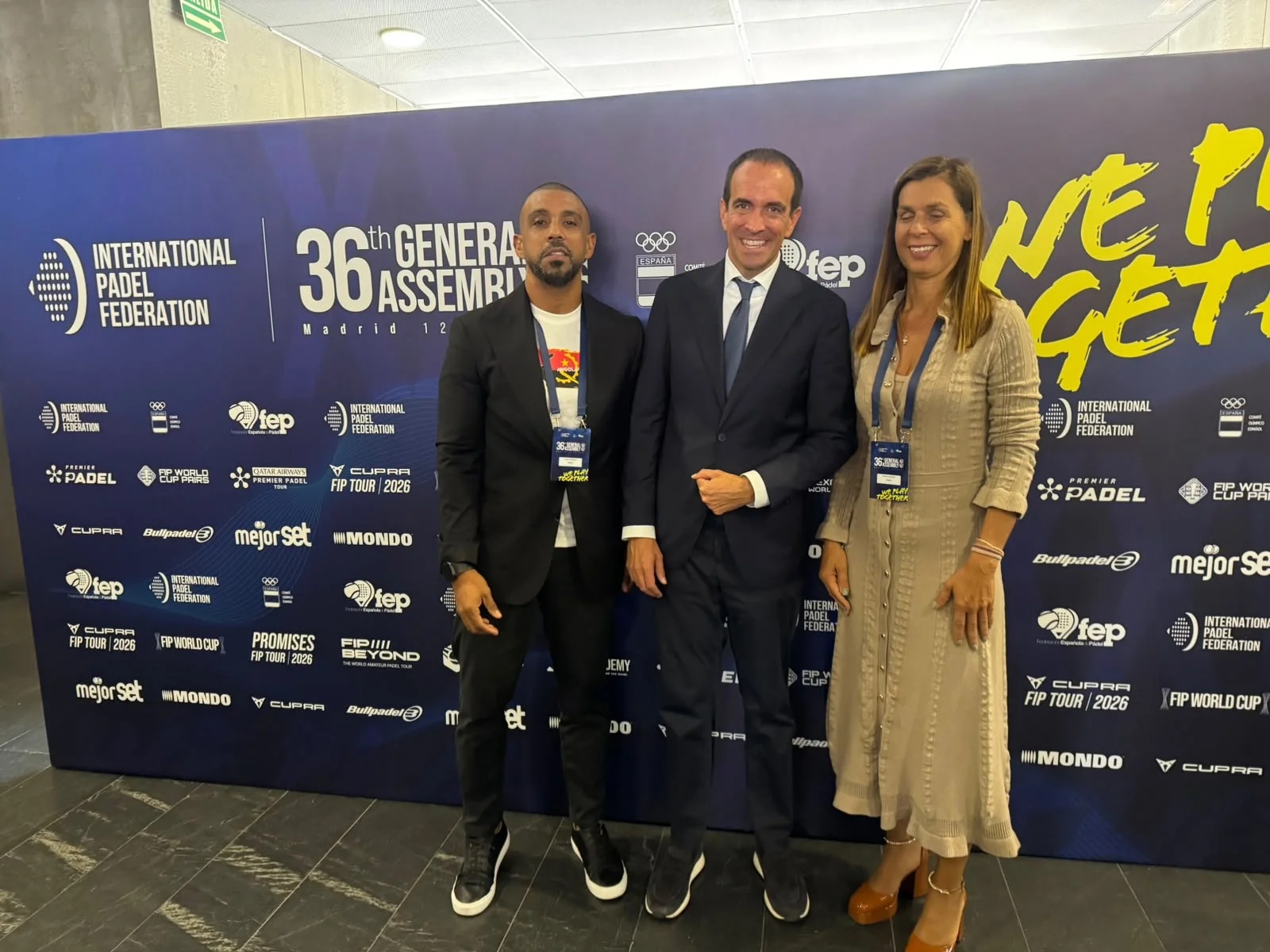 Angola faz história com entrada na Federação Internacional de Padel