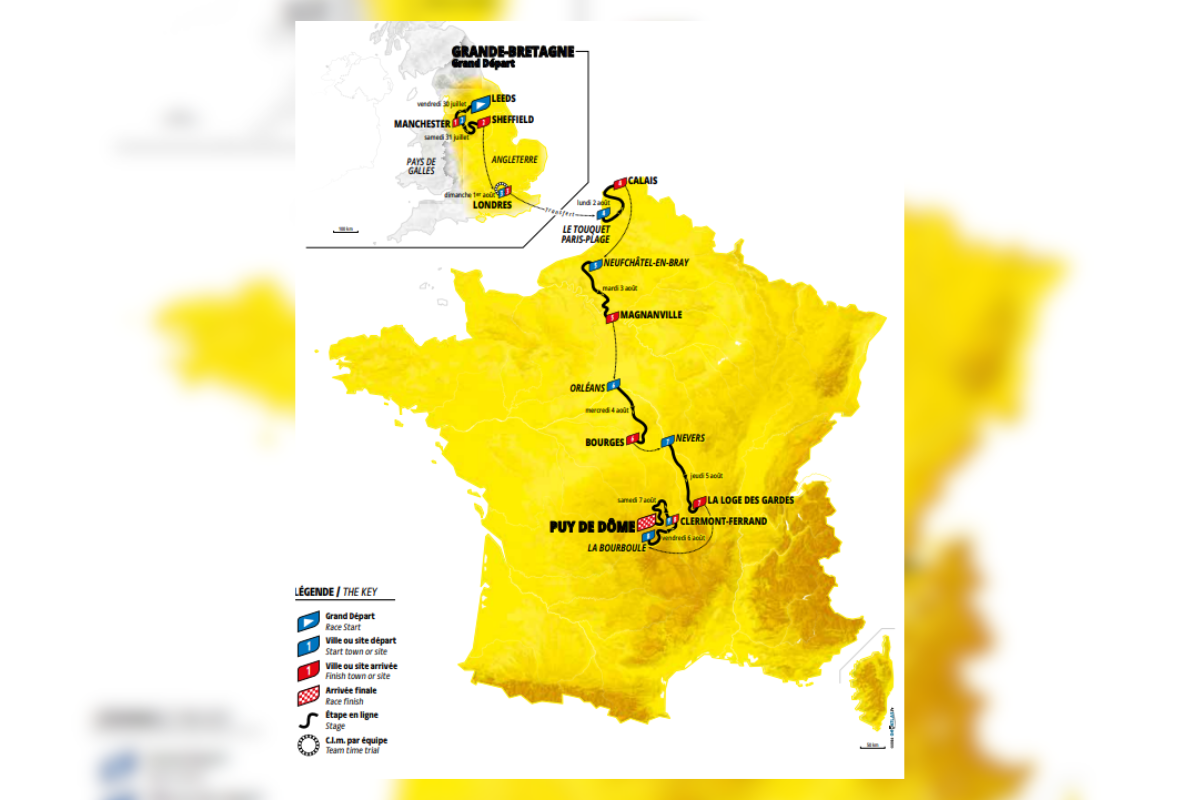 Le parcours du Tour de France Femmes 2027.