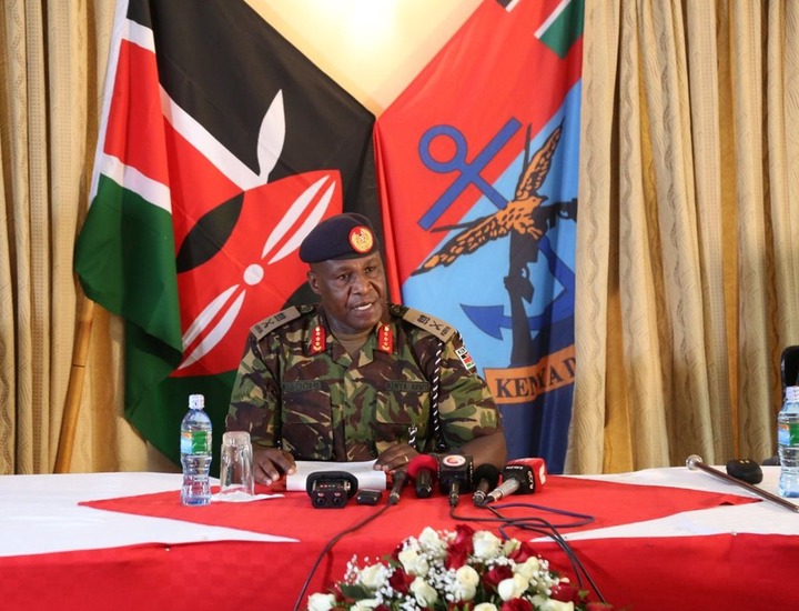 Robert Kibochi: The KDF general who narrowly missed taking over as ...