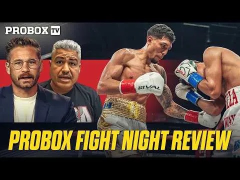 Thumbnail for ProBox TV FIGHT NIGHT REVIEW! Anton vs Rojas, Pauldo & More | Algieri & Garcia