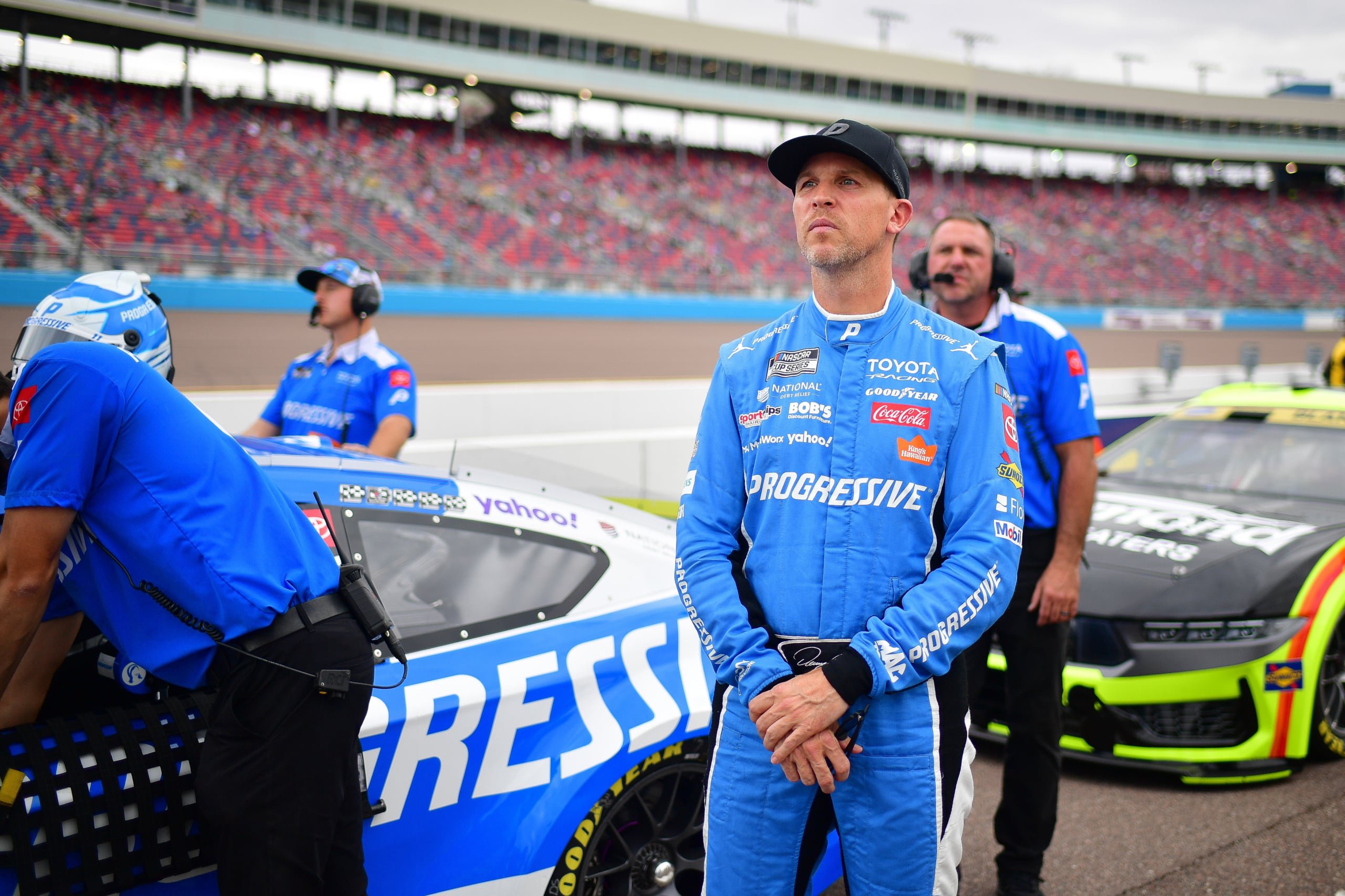Denny Hamlin Accuses NASCAR of Poor Officiating and Communication After Talladega