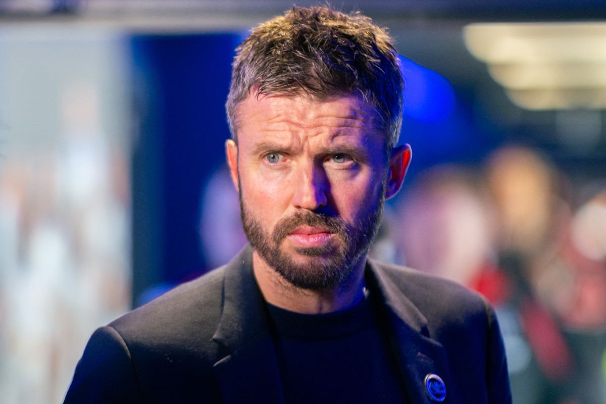 Michael Carrick arriving at Elland Road before Manchester United played Leeds United in the Premier League