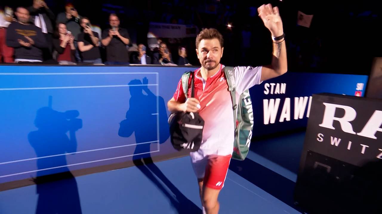 Standing Ovations! Emotionaler Abschied für Schweizer Tennis-Ass Wawrinka