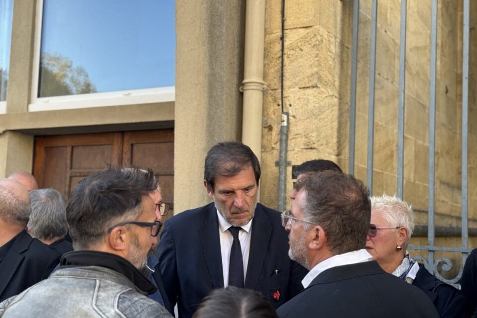 Le président de la Fédération Française de rugby (FFR), Florian Grill, était présent à Marmande.