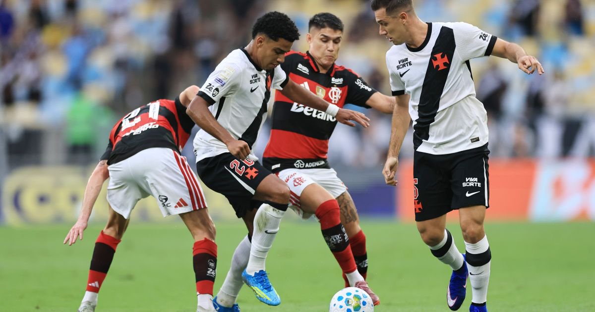 Vasco e Flamengo: Clássico no Nilton Santos terá torcida dividida