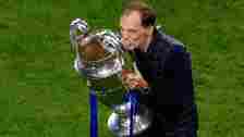Thomas Tuchel Chelsea Champions League trophy