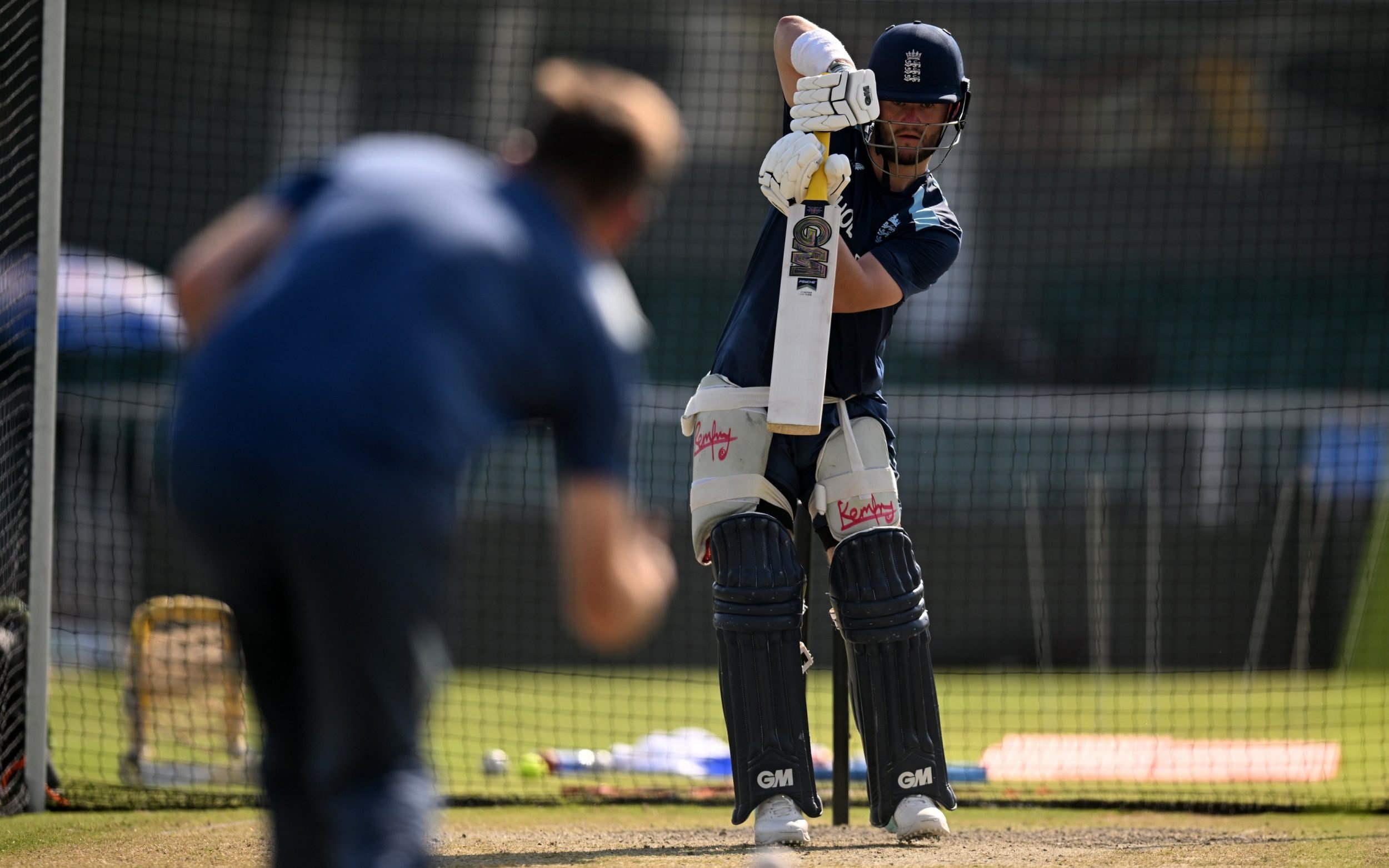 Ben Duckett in the nets