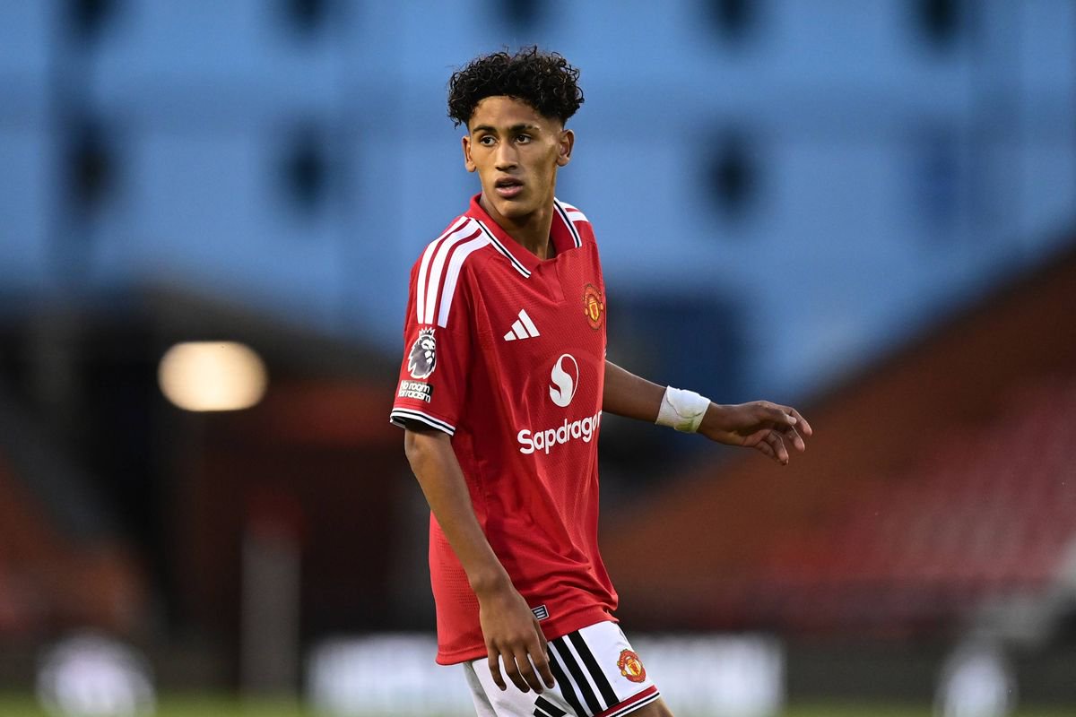 JJ Gabriel of Manchester United