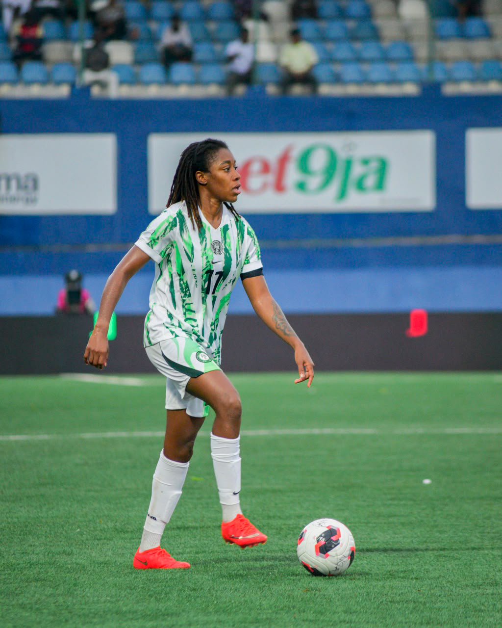 Super Falcons and Paris Saint-German Midfielder, Jennifer Echegini