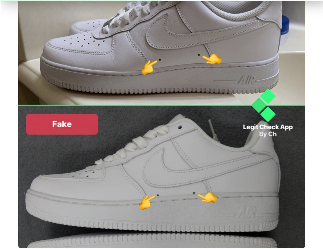 travis scott air force 1 sail real vs fake