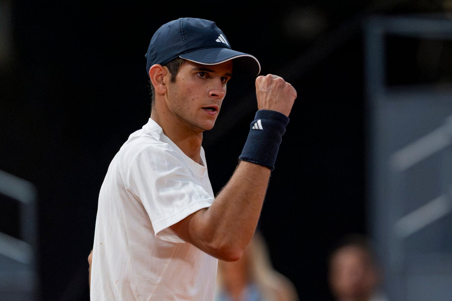 Rafael Jodar celebrates in Madrid.