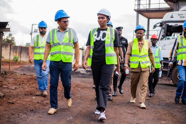 Hon Nyamutoro in the field