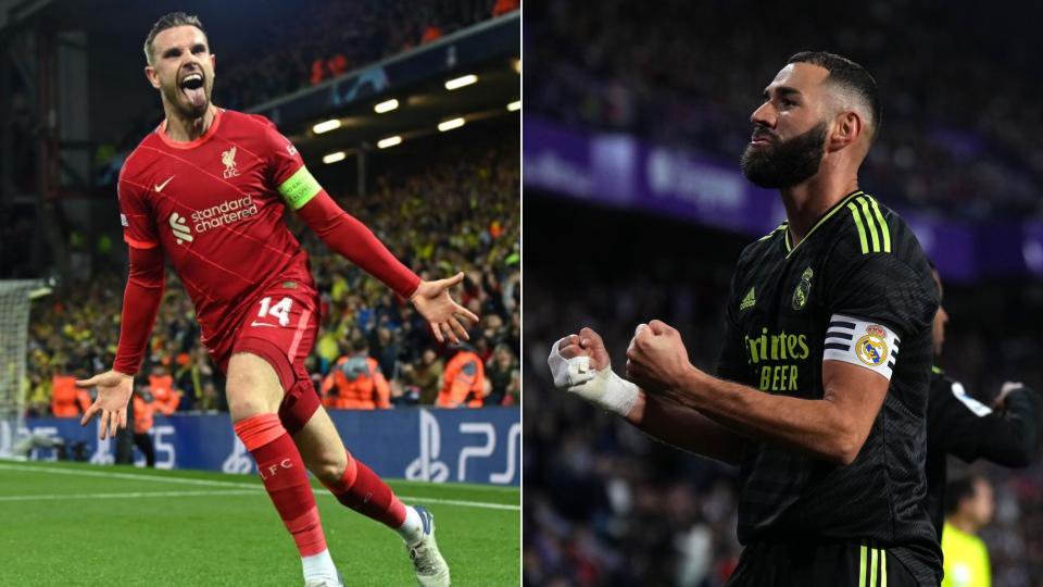 Jordan Henderson and Karim Benzema