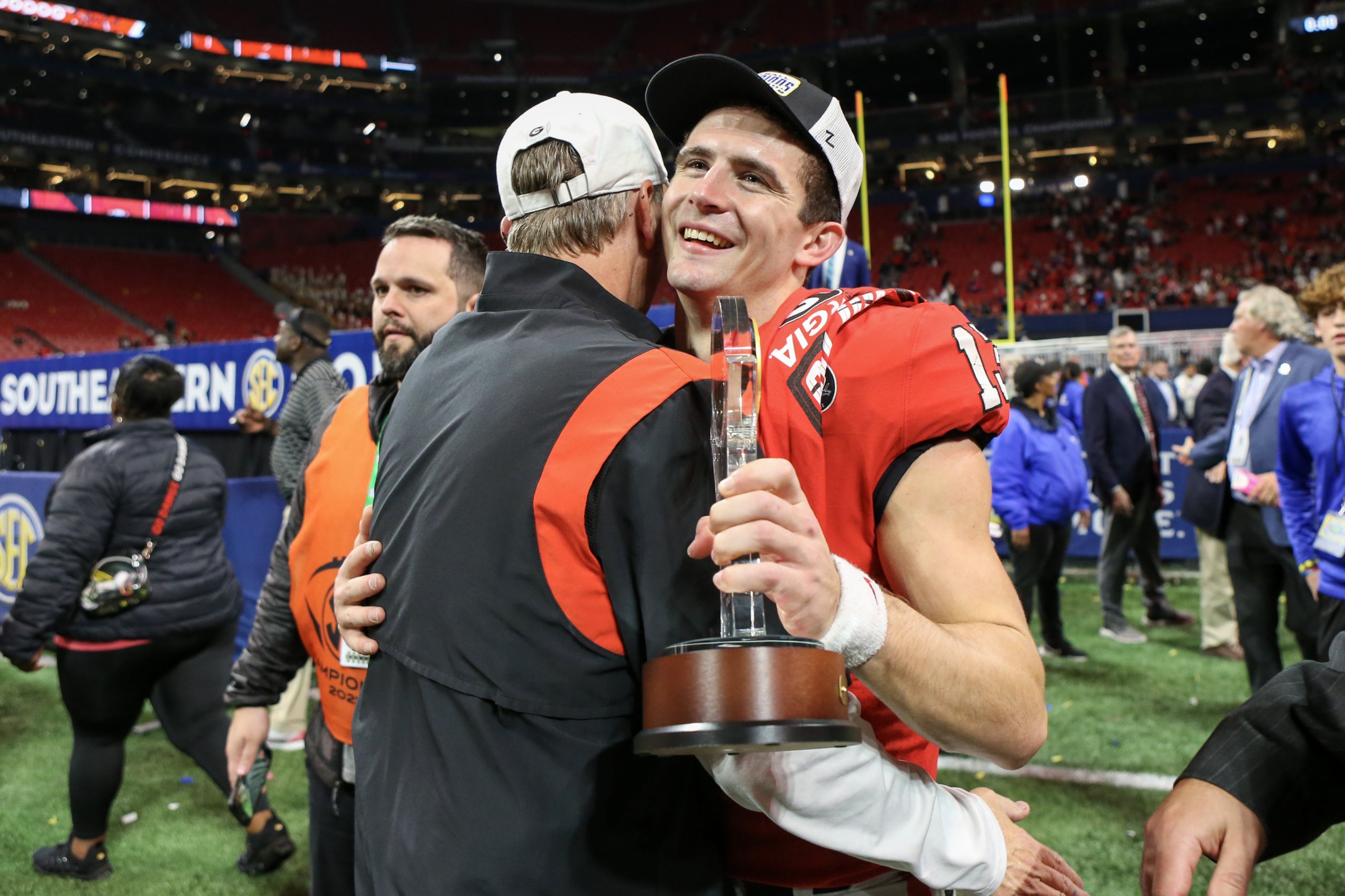 NCAA Football: SEC Football Championship-Louisiana State vs Georgia