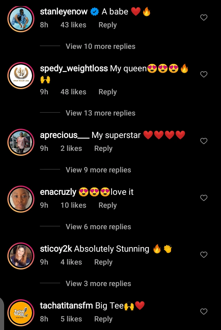   The reactions as Tacha shares adorable pics of herself on IG