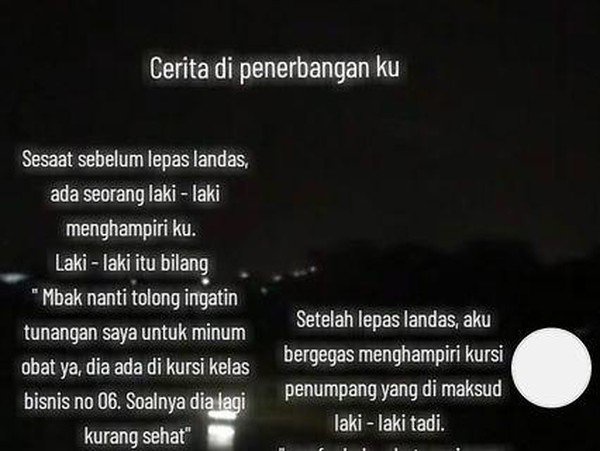 Pramugari membagikan kisah tak terduga di TikTok.