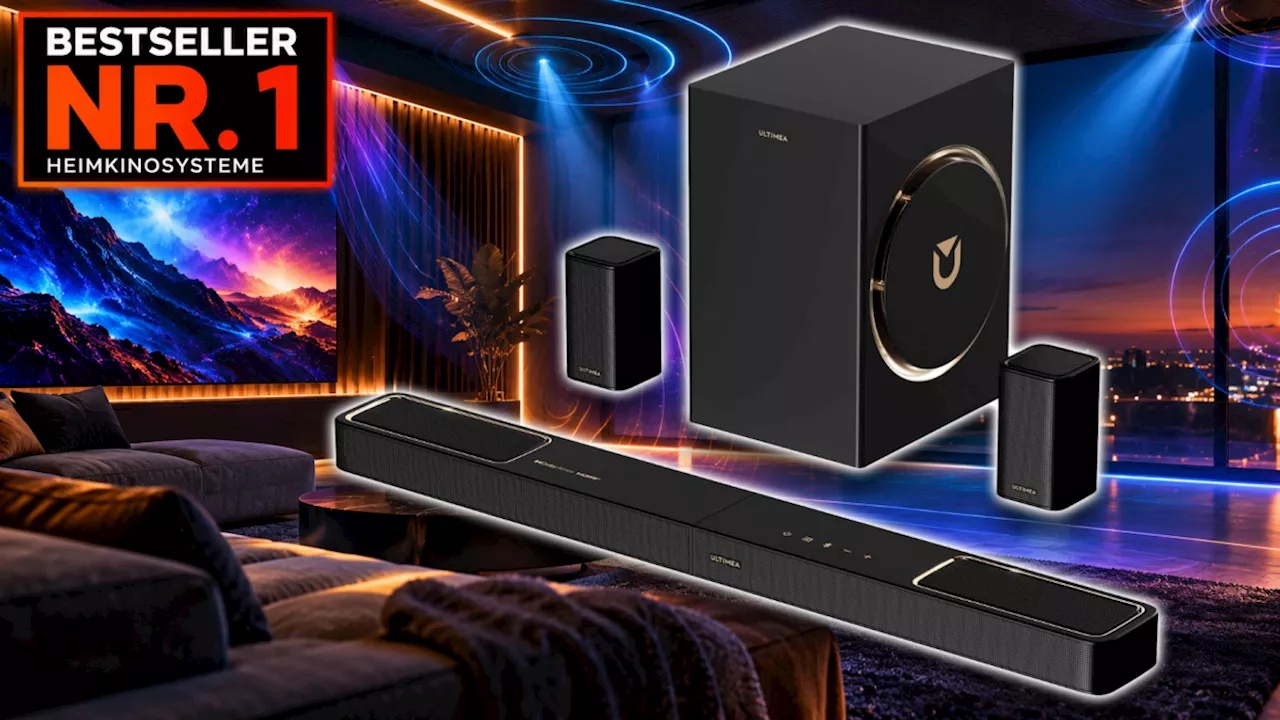 Bose und Denon im Fokus?: Amazon verkauft komplettes Dolby-Atmos-Heimkino für 250 Euro