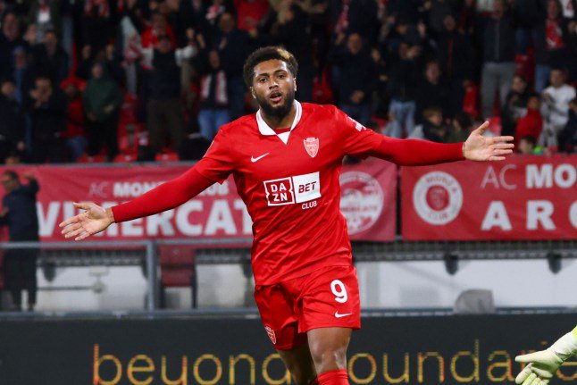 Mandatory Credit: Photo by Mairo Cinquetti/NurPhoto/Shutterstock (17225601be) Gustavo Varela celebrates a goal during the Serie A match between AC Monza and Cagliari Calcio at the Brianteo stadium in Monza, Italy, on October 19, 2026. AC Monza v Cagliari Calcio - Serie A 2026/27, Italy - 19 Oct 2026