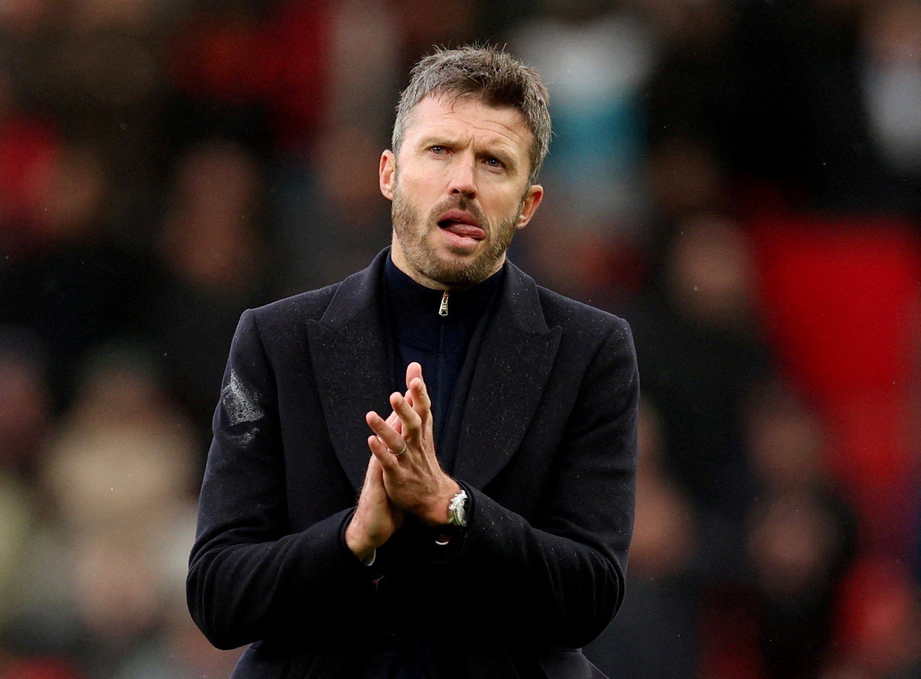Michael Carrick surprisingly survived the sack this week but remains under huge pressure